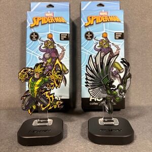Figpin Marvel Spiderman Villian Quest Vulture & Electro Pair Unclaimed